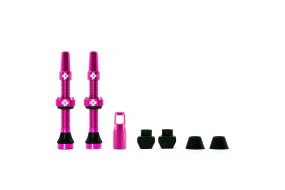MUC-OFF Tubeless Valve Kit 44 mm Pink