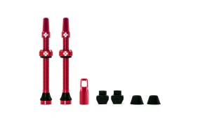 MUC-OFF Tubeless Valve Kit 60 mm Red