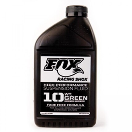 Fox Fox Suspension Fluid 10WT GREEN oil