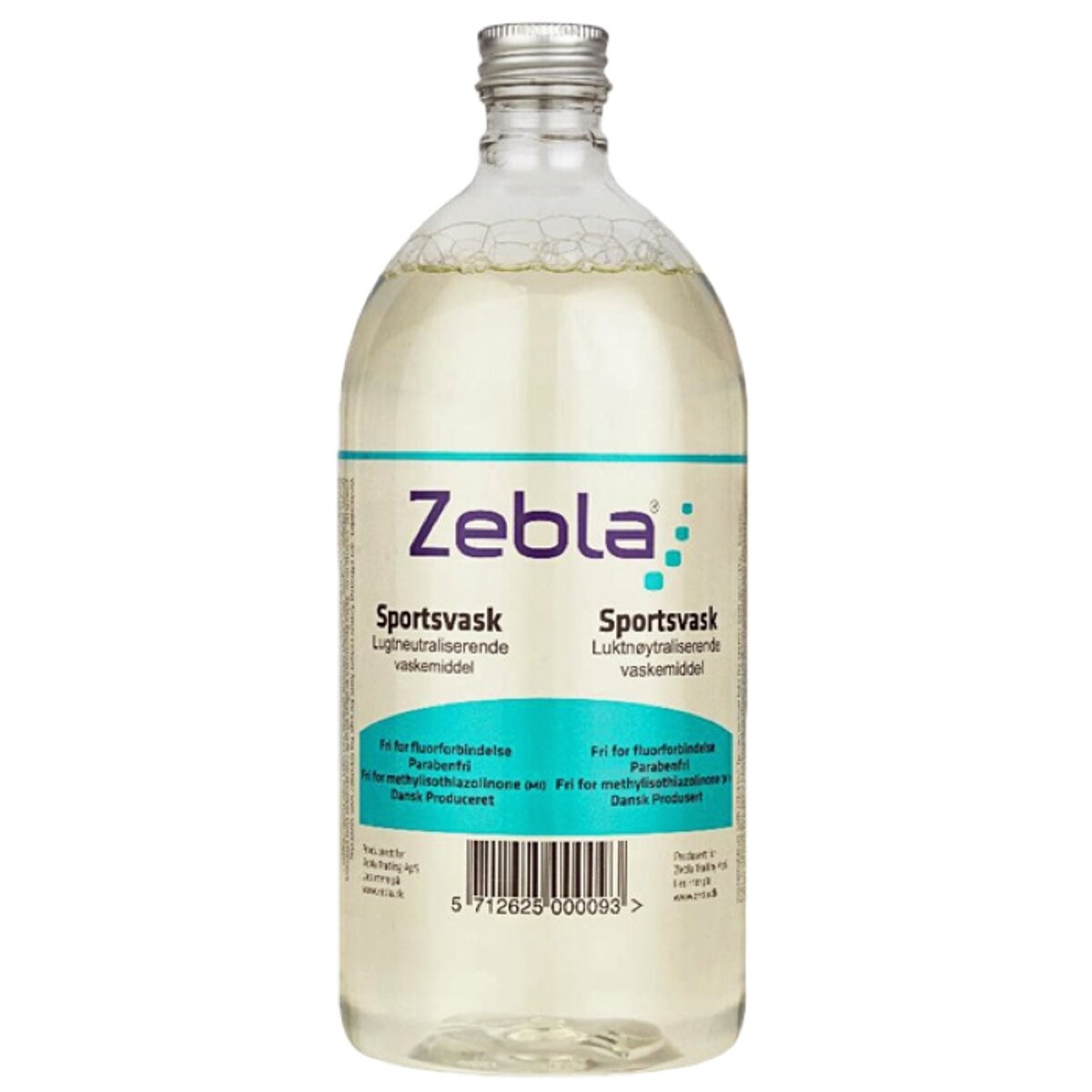 Zebla Sports Wash Vaskemiddel 500 | Zebla | Køb her
