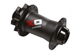 SRAM Hub X0 Black Front Red and white