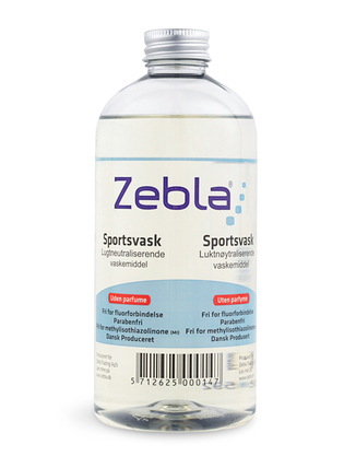 ZEBLA Sports Wash - No Perfume 500 ml