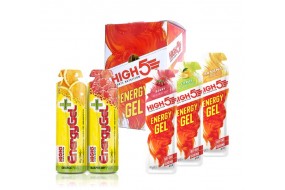 High 5 Energygel MIX KASSE 20 stk = KASSE