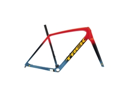 Trek Boone Disc Frameset Radioactive Red to Navy to Teal Fade 49
