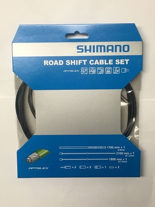 Shimano Gearkabelsæt Optislick Racer sort