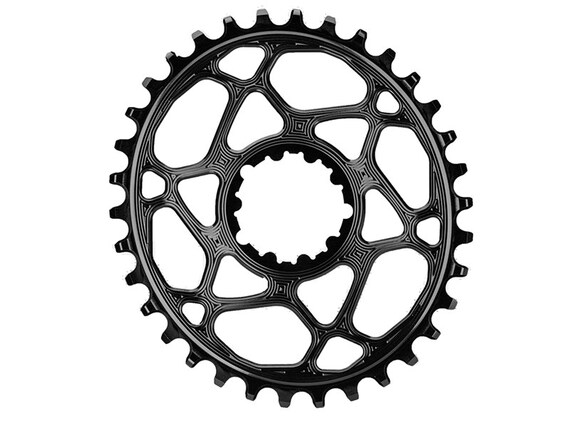ABSOLUTEBLACK Chainring Oval Boost Black