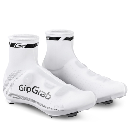 RaceAero Lightweight Shoe Covers, White - One Size
