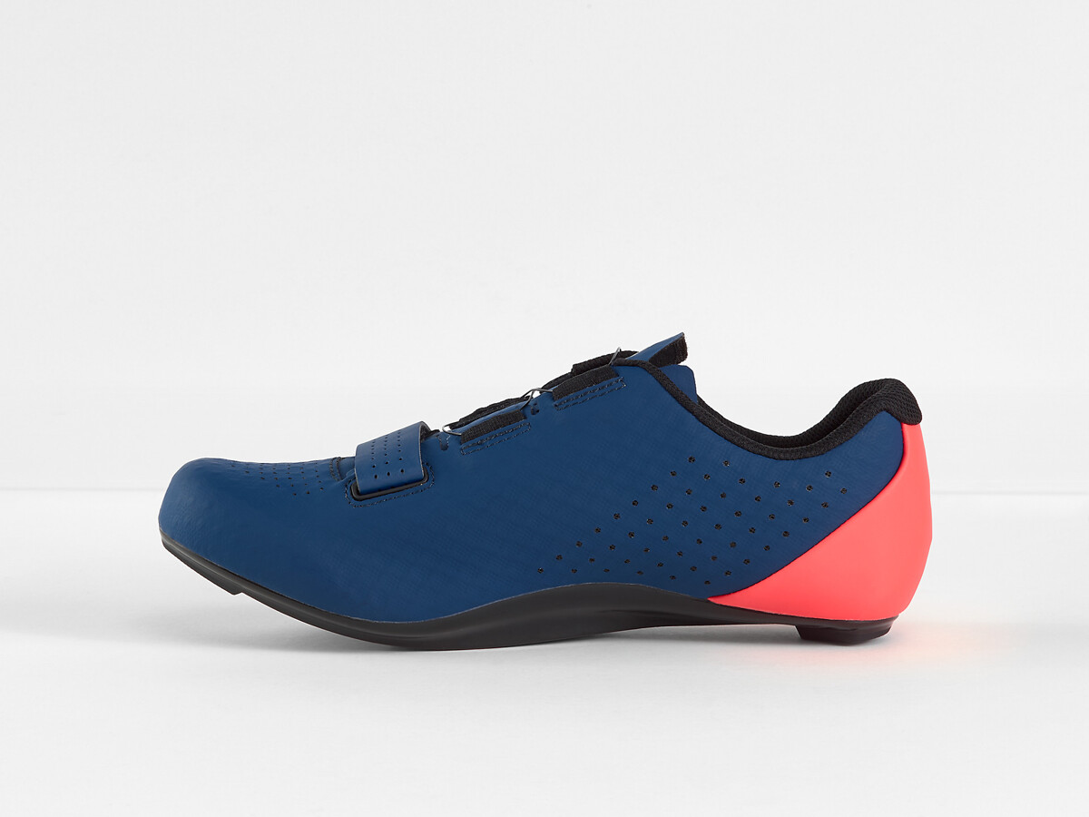Bontrager Circuit Road Cycling Shoe - Nautical Navy/Radioactive Coral main image 1