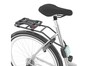 Urban Iki cykelstol monteret på stellet Aotake Light Blue + Shinju White