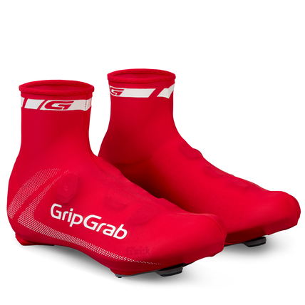 RaceAero Lightweight Shoe Covers - Red