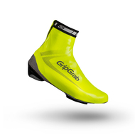 RaceAqua Hi-Vis Waterproof Shoe Covers, Fluo Yellow - S