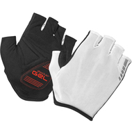 Solara Lightweight Padded Tan Through Gloves - White