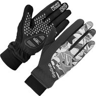Rebel Youngster Windproof Winter Gloves, Black/Grey - M