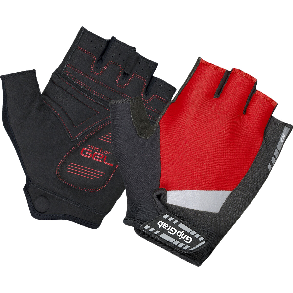 SuperGel Polstret handsker Rød - | GripGrab | varenr.: 100505014 | Køb