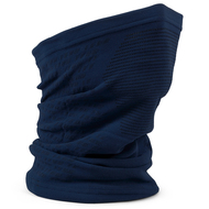 Freedom Seamless Warp Knitted Neckwarmer, Navy Blue - One Size