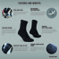 Lightweight Waterproof Socks - Black