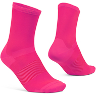 Lightweight Airflow Socks - Pink Hi-Vis