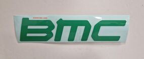 BMC Klistermærke Grøn DOWNTUBE LOGO (29X7.3 cm)