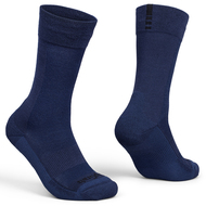 Alpine Merino High Cut Winter Socks - Navy Blue