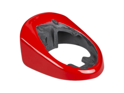 Trek Madone SLR Painted Headset Covers Viper Red/Dark Grey