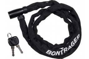 Bontrager Comp Combo Long Chain Lock Size=4mm x 110cm (43.3") Black