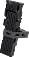 Abus BORDO XPlus™ 6000K/90 black Saddlefix + Raincap