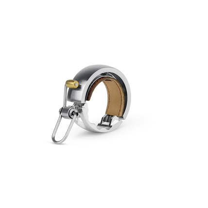 Knog Oi Luxe Ringeklokke Sølv - Large