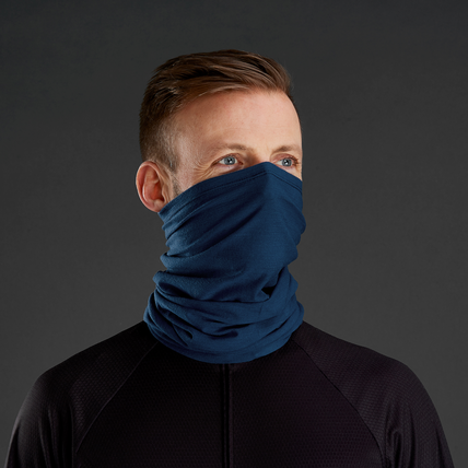 Multifunctional Merino Neck Warmer - Navy