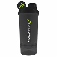 PUREPOWER Shaker 500 + 150 ml Black