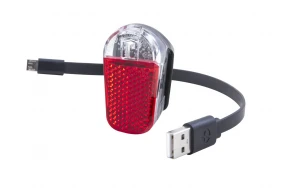 SPANNINGA Rear light Pyro USB 