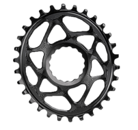 ABSOLUTEBLACK Oval RaceFace Direct Mount 6mm Offset Sort