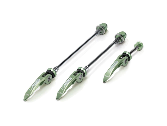XLC Quick release QR-L05 Aluminium/Cr-Mo Lime green