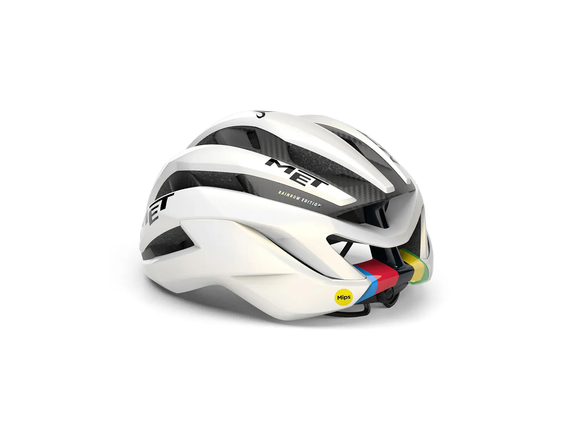 MET Trenta 3K Carbon Mips Hjelm Rainbow Limited Edition