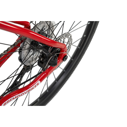 Bemoov R24 Rød 24" 7-11 År