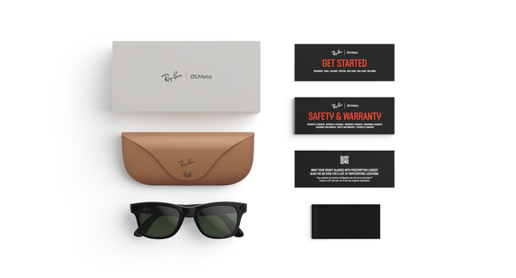 Ray-Ban Meta Wayfarer Gen 2 Transitions Green Shiny Black