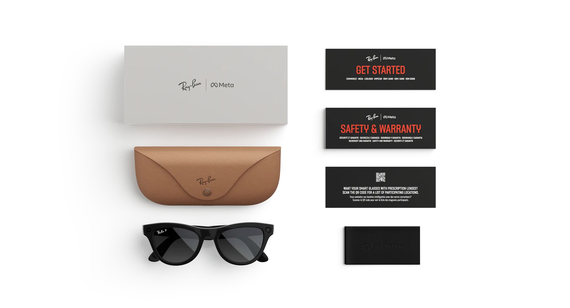 Ray-Ban Meta Skyler Gen 2 Polarized Black Shiny Black