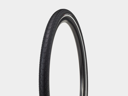 Bontrager H2 Hard-Case Ultimate Reflective Hybrid Tire -  Black/Reflective