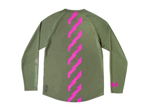 MUC-OFF Riders Jersey Langærme - Grøn