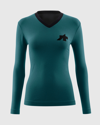 Assos Tactica LS Tech T-Shirt T5 Dame Foundation Green