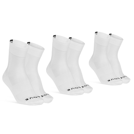 GripGrab Lightweight SL Summer Socks 3-Pack Hvid