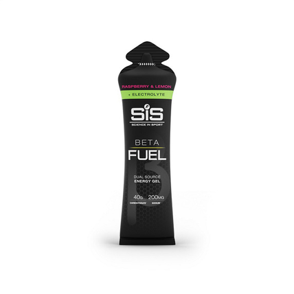 SIS Beta Fuel + Electrolyte Raspberry & Lemon Gel 6x60ml