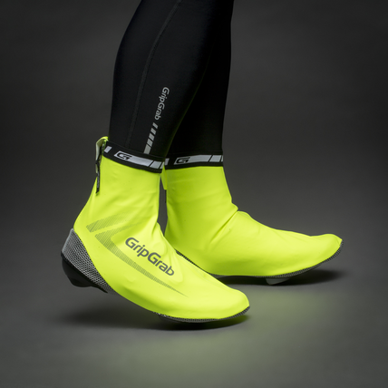 RaceAqua Hi-Vis Waterproof Shoe Covers - Fluo Yellow RaceAqua Hi-Vis Waterproof Shoe Covers - Fluo Yellow
