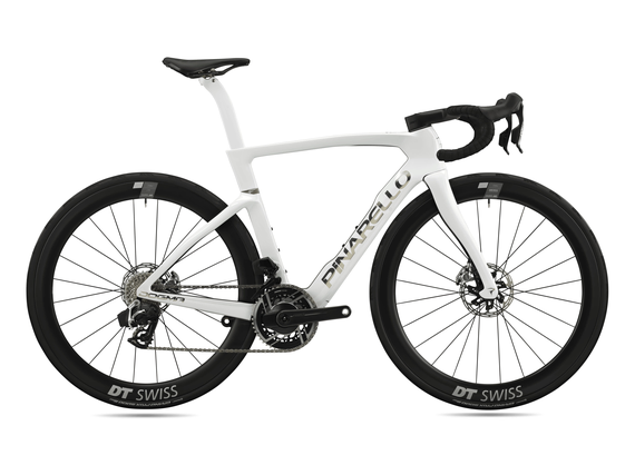 Pinarello Dogma F DB Edge Crystal White Ramme Kit