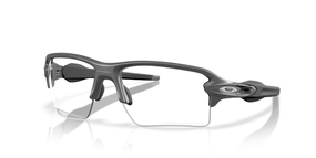 Oakley Flak 2.0 XXL Clear To Black Iridium Photochromic Steel