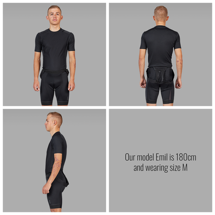 GripGrab WindBreaking Thermo Kortærmet Base Layer Sort GripGrab WindBreaking Thermo Kortærmet Base Layer Sort