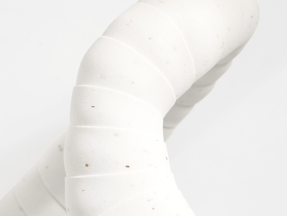 Trek Double Gel Cork Styrbånd Sæt Hvid