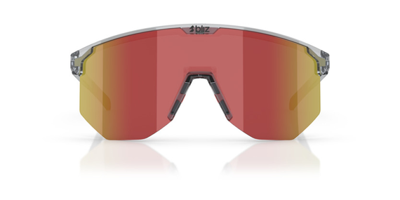 Bliz Hero Transparent Dark Grey Brown Red