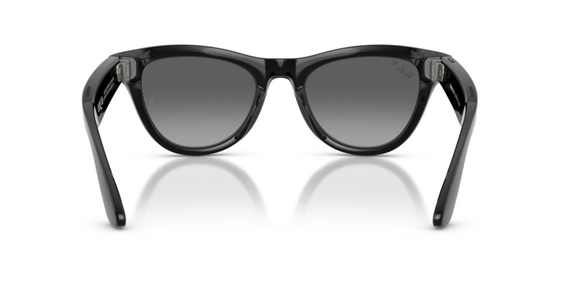 Ray-Ban Meta Skyler Gen 2 Polarized Black Shiny Black