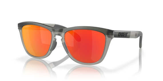 Oakley Frogskins Prizm Ruby Matte Grey Smoke/Grey Ink