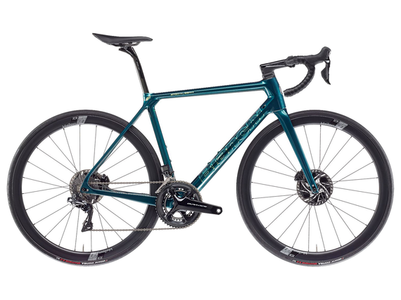Bianchi Specialisma Ult DI2 Greenish Blue